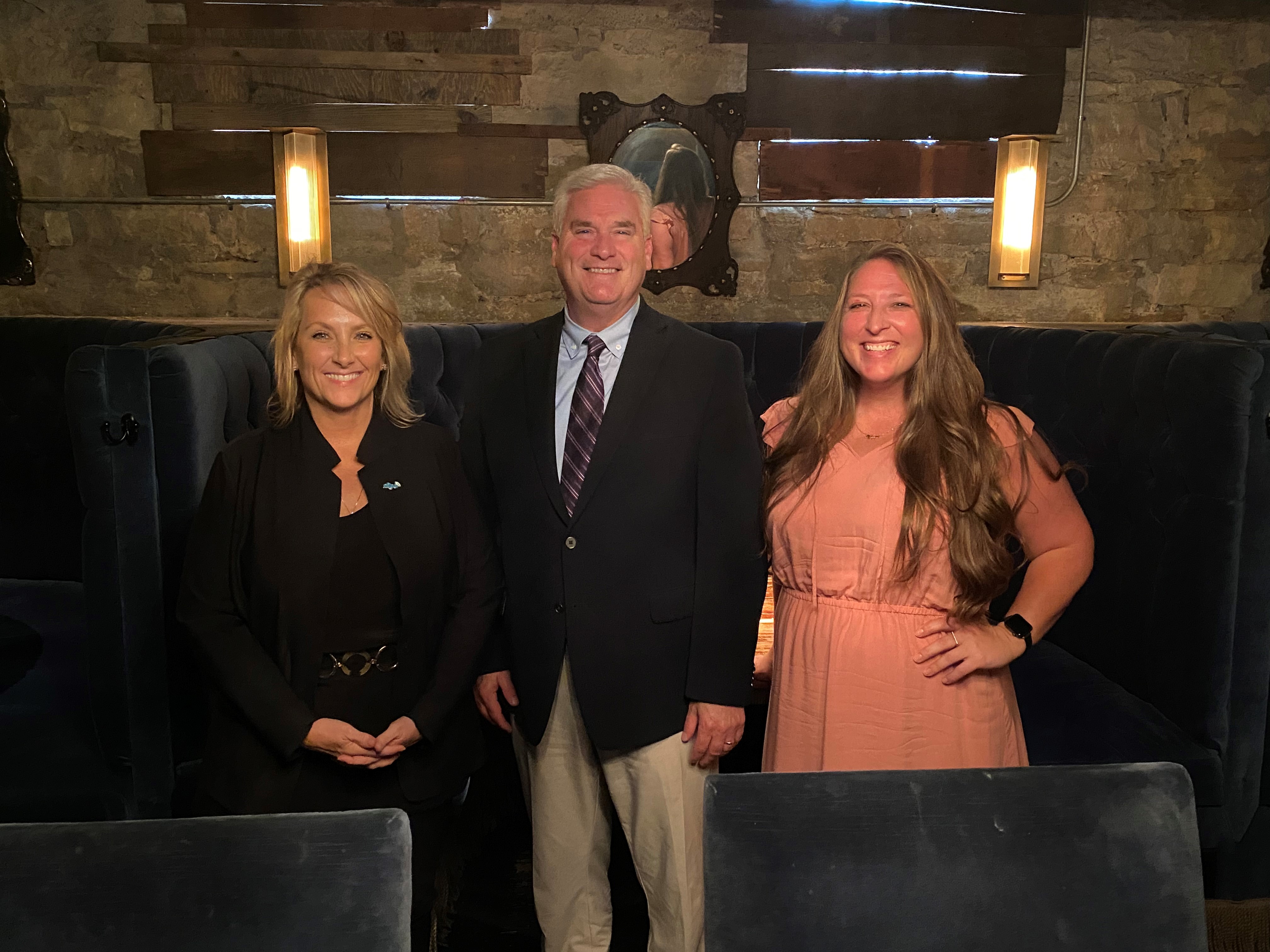 Together with Minnesota Broadcasters Association President and CEO Wendy Paulson, NABPAC co-hosted an industry supported fundraiser for co-chair of the Congressional Broadcasters Caucus and NRCC Chairman Rep. Tom Emmer (MN-06)