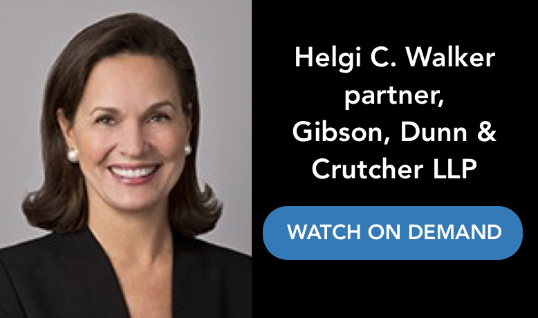 Connect to Washington call with Helgi C. Walker, partner, Gibson, Dunn & Crutcher LLP. Ms. Walker argued NAB's case, NAB v. Prometheus, before the Supreme Court of the United States. 